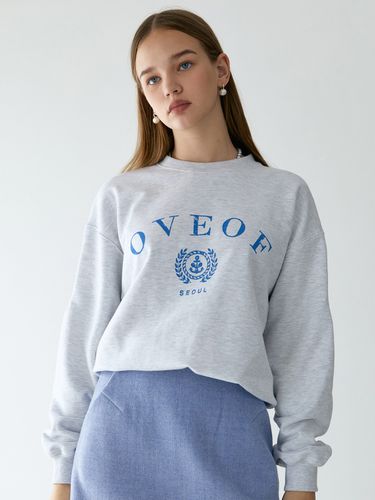 Laurel Logo Sweatshirts_Melange Grey - OVEOF - Modalova