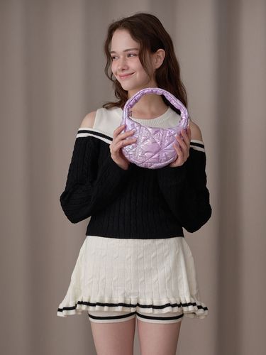 Quilted Mini Bag_Light Purple - ALKI ALKA - Modalova