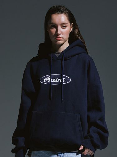 Signature Ellipse Logo Hoodie _ - SAINTPAIN - Modalova