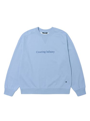 Basic Sweatshirt _ Blue - ADHOC - Modalova