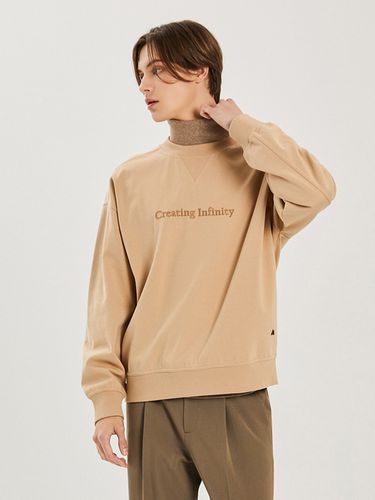 Basic Sweatshirt _ Beige - ADHOC - Modalova