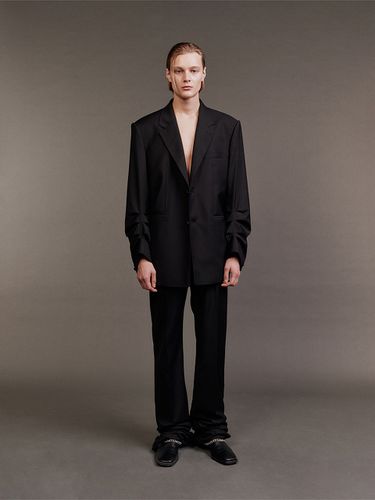 Drape Jacket (Black) - Lesugiatelier - Modalova