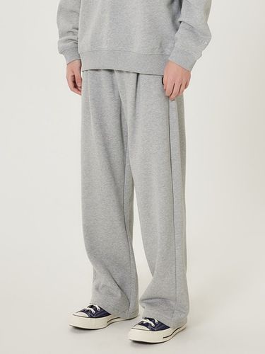 Wide One Tuck Sweatpants_Gray - MARKM - Modalova