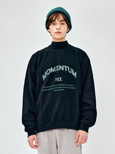 Momentum Reglan Sweatshirt - Black - MOMENTISM - Modalova