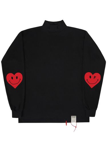 Elbow Heart Turtleneck Sweatshirts (2Colors) - GRAVER - Modalova