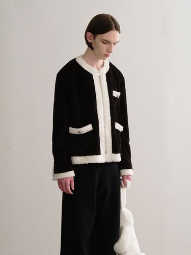 Sherpa Jacket _Black - Trunk Project - Modalova