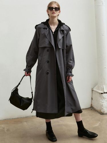 Oversized Double Trench Coat () - NICK&NICOLE - Modalova