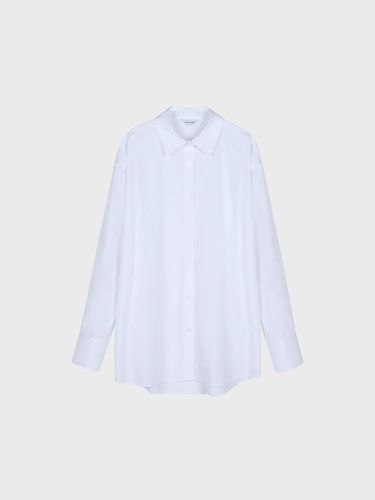 Signature Over Fit Shirt _ White - HAVELESS - Modalova