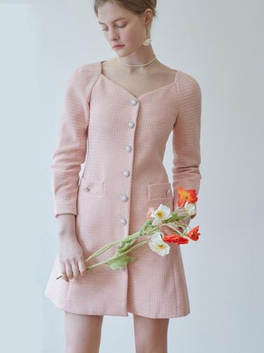 Heart Tweed Dress_3 Colors - IvanaHelsinki - Modalova