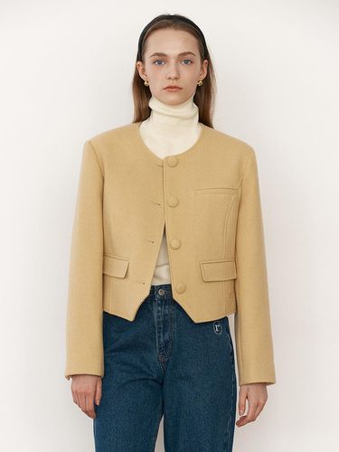 Wool Single Jacket (Yellow) - ROLAROLA - Modalova