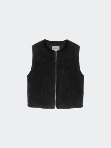 Ava Eco Fur Vest_Black - HAVELESS - Modalova