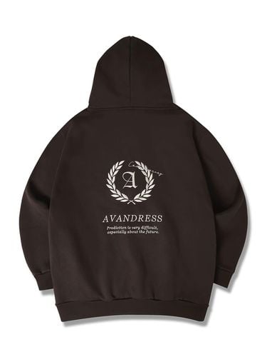 Unisex Laurel Oversized Hoodie (Brown) - AVANDRESS - Modalova