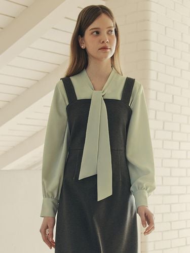 Tie Blouse_9COLOR - ZEROSTREET - Modalova