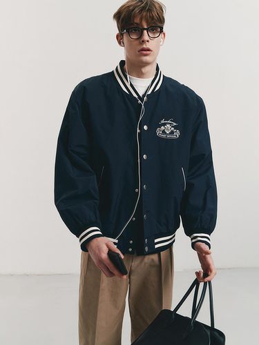 Unisex Varsity Jacket [Navy] - Dunst for MEN - Modalova