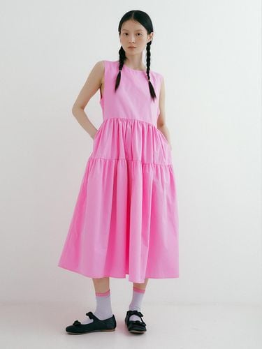 Tir Flare Sleeveless Dress_Pink - REORG - Modalova