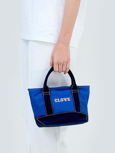 Contrast Tote Bag_Blue - CLOVE - Modalova