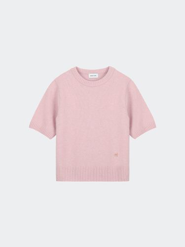 Sofy Round Knit Top (Pink) - HAVELESS - Modalova