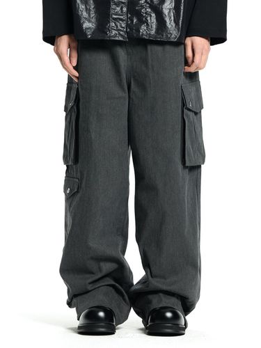 Herringbone Cargo Pant - VONVAT - Modalova