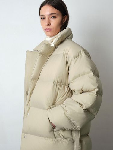 Down Belt Long Puffer_2 Color - MAGJAY - Modalova