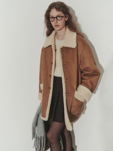 Unisex Reversible Shearling Jacket - Dunst for WOMEN - Modalova