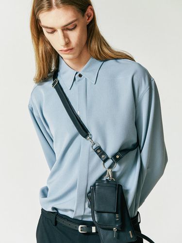 Vertical Tip Shirt - Sky Blue - S SY - Modalova