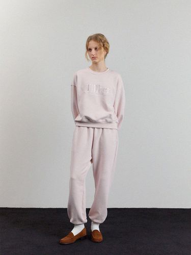 Logo Sweatpants (Light Pink) - Tillber - Modalova