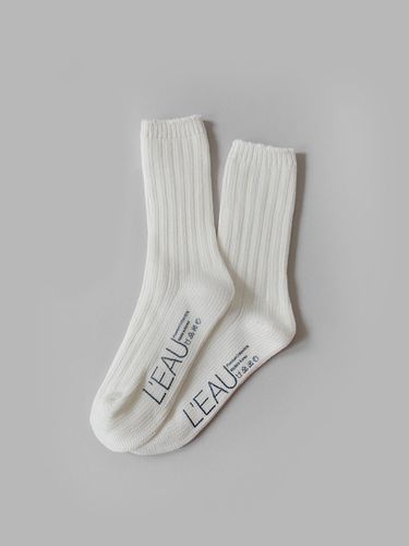 Leau Cotton Socks - L’EAU - Modalova