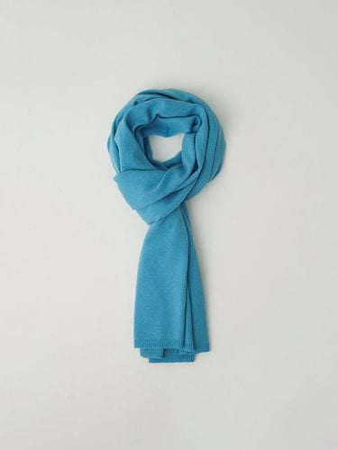 Leau Cashmere Scarf_Cerulean Blue - L’EAU - Modalova