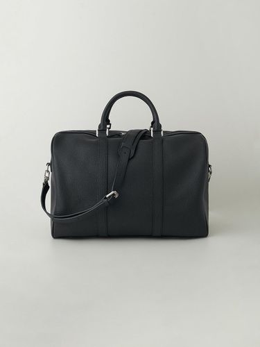 Leau Leather Duffle Bag Medium_Black - L’EAU - Modalova