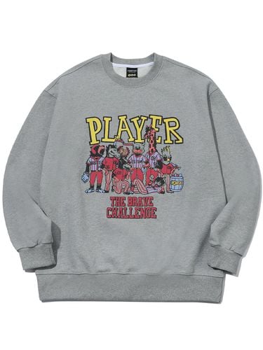 Player Vintage Sweatshirt _ Grey - CPGN - Modalova