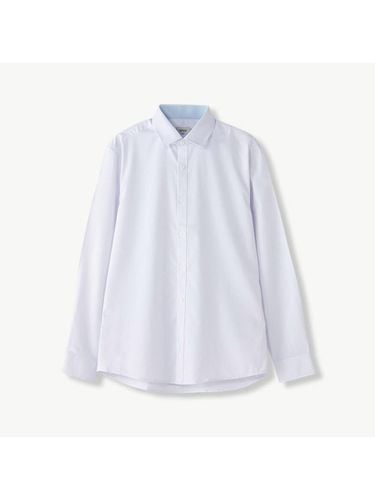 Modal Poly Shirt (Slim Fit) (White) - STCO - Modalova