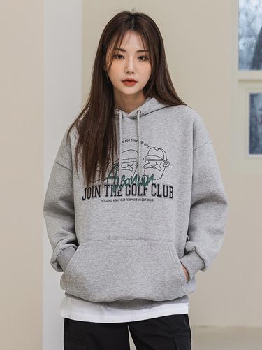 Golf Club Trio Oversized Hoodie (2 Color) - alvinclo - Modalova