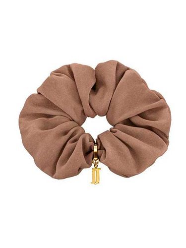 Lala J Suede Hair Scrunchie - J.ESTINA - Modalova