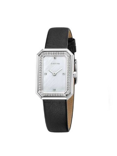 Tiara Leather Watch - J.ESTINA - Modalova