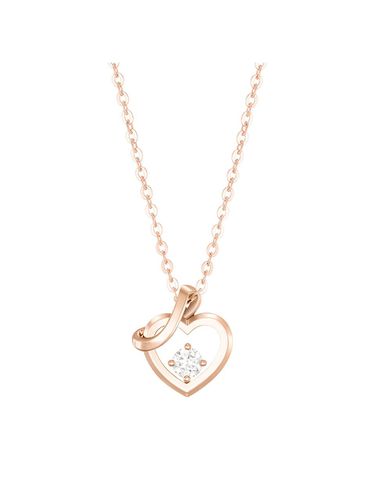 Eter Holiday 14K Heart Necklace - J.ESTINA - Modalova