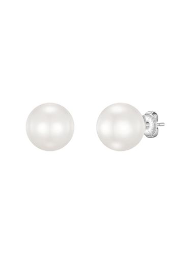 Basic Perlina Pearl Earrings 0.5 inch - J.ESTINA - Modalova