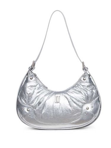 Poche Small Hobo Bag Silver - J.ESTINA - Modalova