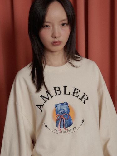 Blue Bear Yearbook Oversized Sweatshirt - AMBLER - Modalova