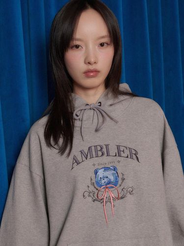 Love Ribbon Oversized Hoodie - AMBLER - Modalova