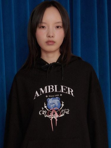 Love Ribbon Oversized Hoodie - AMBLER - Modalova