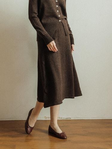 French Wool Long Skirt - HYBERNAT - Modalova