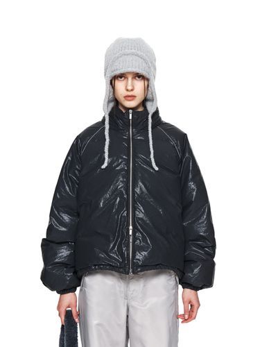 Matin Logo Coated Down Jacket - Matin Kim - Modalova