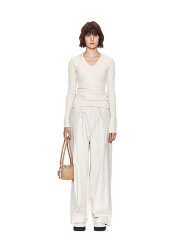 Drawstring Wide Leg Pants - Matin Kim - Modalova