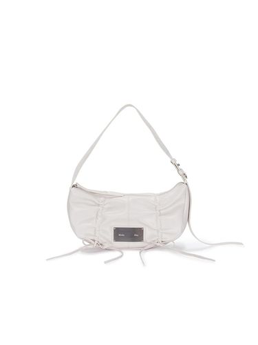 Half Shirring Ribbon Round Bag - Matin Kim - Modalova