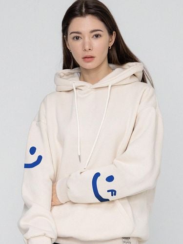 Multi Smile Drawing Hoodie - GRAVER - Modalova