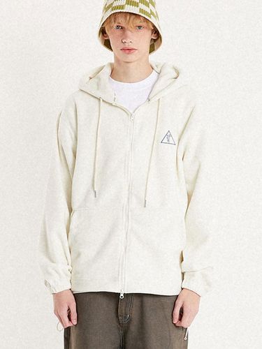 P Fleece Hoodie Zip-up - 25PERCENTAGE - Modalova