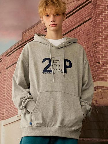 P Sense Logo Hoodie_Gray - 25PERCENTAGE - Modalova