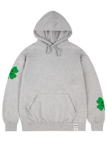 Multi Clover Smile Drawing Hoodie - GRAVER - Modalova