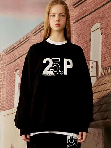 P Sense Logo Sweatshirt_Black - 25PERCENTAGE - Modalova