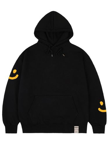 Multi Smile Drawing Hoodie - /Yellow Logo - GRAVER - Modalova